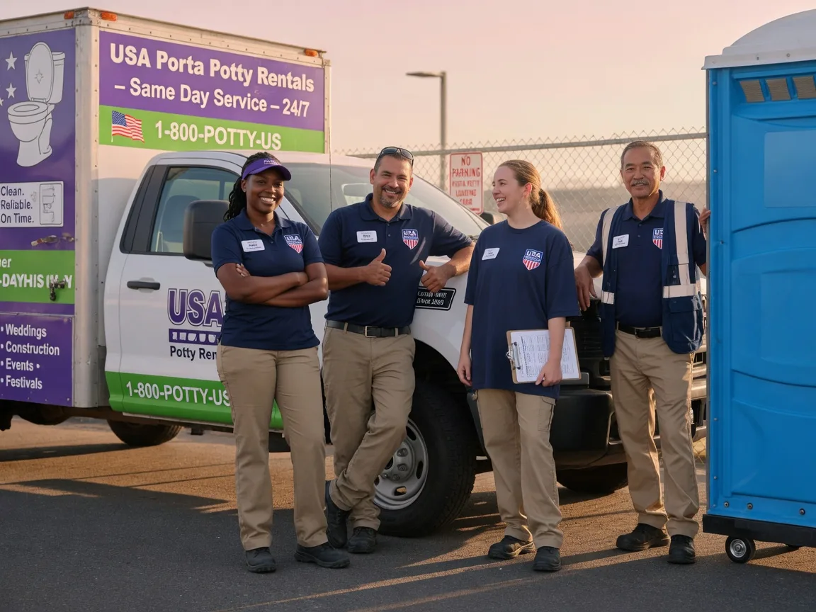 Porta Potty Rental company in Garland, UT